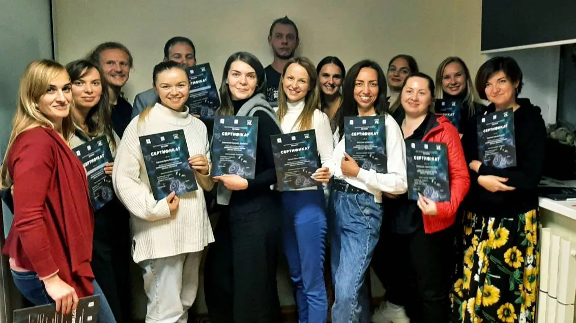 Kharkiv! Graduation from the depth programme “Dialogues with Justine”!